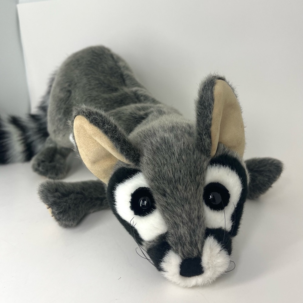 Folkmanis Ringtail Cat Puppet Plush Full Body Raccoon Preowned